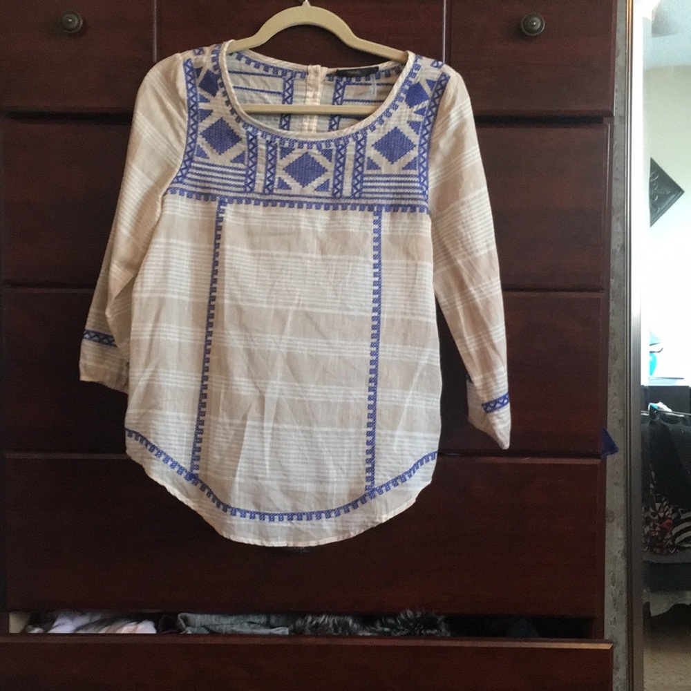 THML embroidered blouse